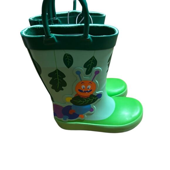 Toddler Kesi Rain Boots - Cat & Jack Green 7T - Picture 4 of 7